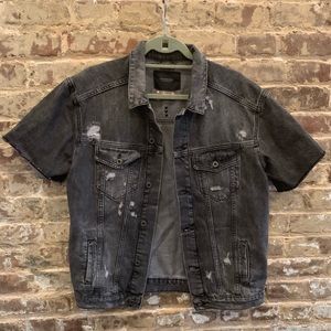 Scotch Soda Short Sleeve Denim Jacket 
